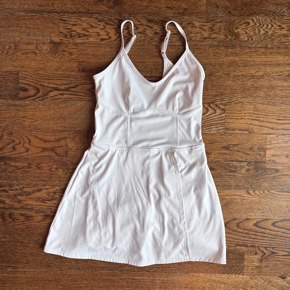 JoyLab White Athletic Dress/Tennis Dress - Women’s XS - Built-In Shorts